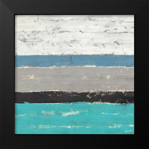 Seawall II Black Modern Wood Framed Art Print by Butler, John