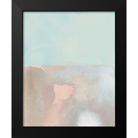 Tide Pools II Black Modern Wood Framed Art Print by Popp, Grace