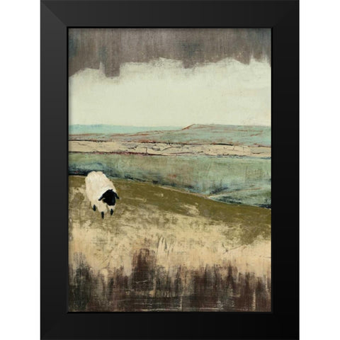 Open Meadow I Black Modern Wood Framed Art Print by Popp, Grace