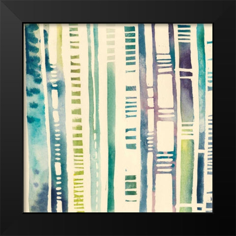 Nightfall Cascade II Black Modern Wood Framed Art Print by Popp, Grace