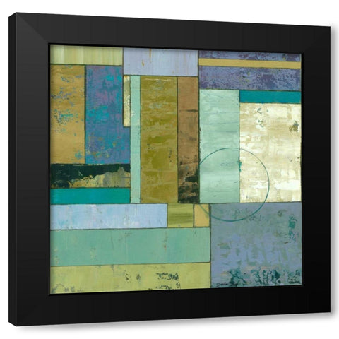Fossil Infusion I b Black Modern Wood Framed Art Print with Double Matting by Joy, Julie