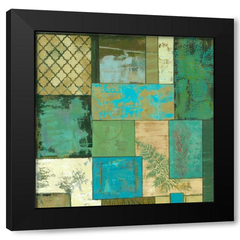 Fossil Infusion II a Black Modern Wood Framed Art Print with Double Matting by Joy, Julie