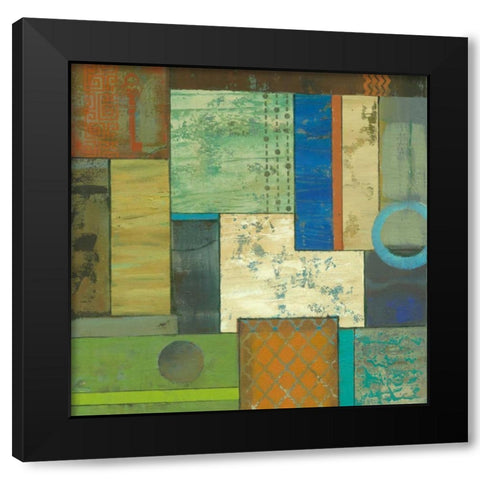 Fossil Infusion III a Black Modern Wood Framed Art Print by Joy, Julie