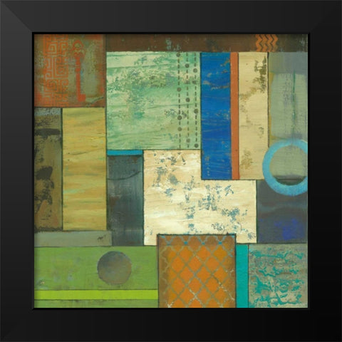 Fossil Infusion III a Black Modern Wood Framed Art Print by Joy, Julie