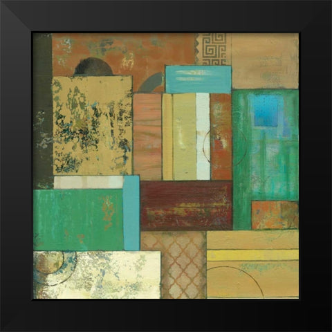 Fossil Infusion IV a Black Modern Wood Framed Art Print by Joy, Julie