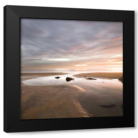 Wander and Wonder Black Modern Wood Framed Art Print with Double Matting by Hartson-Weddle, Ryan