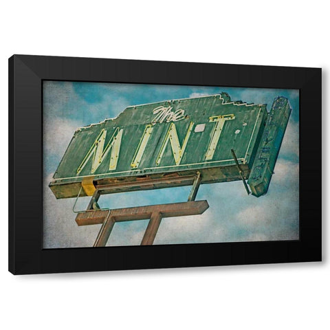 Vintage LA VIII Black Modern Wood Framed Art Print by Malek, Honey