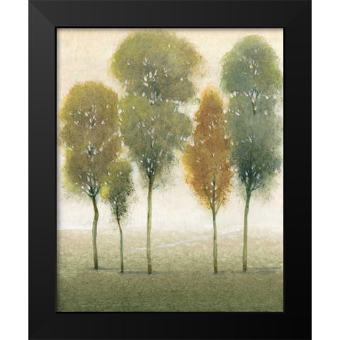 Beyond the Trees I Black Modern Wood Framed Art Print by OToole, Tim