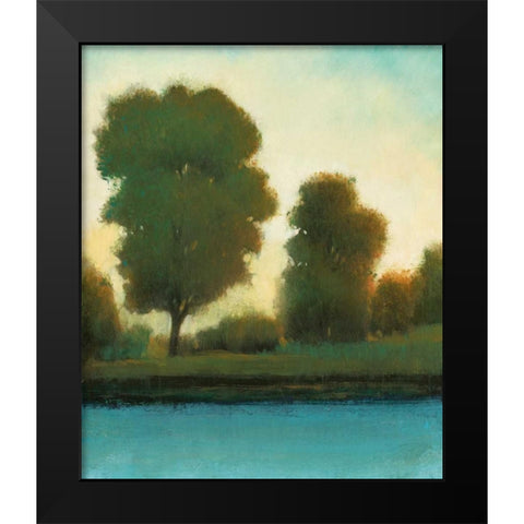 Quiet Moment I Black Modern Wood Framed Art Print by OToole, Tim