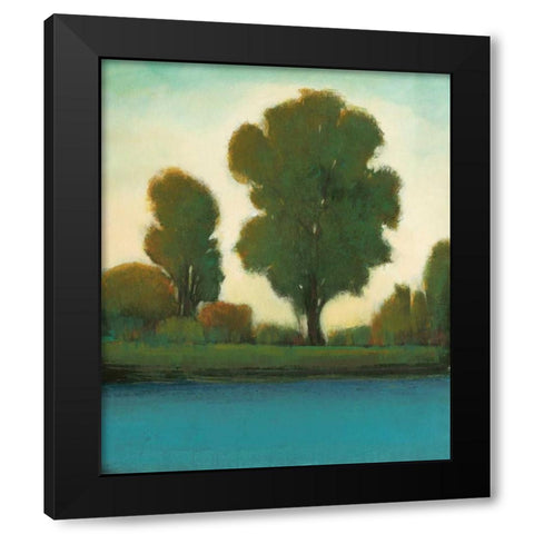 Quiet Moment II Black Modern Wood Framed Art Print with Double Matting by OToole, Tim