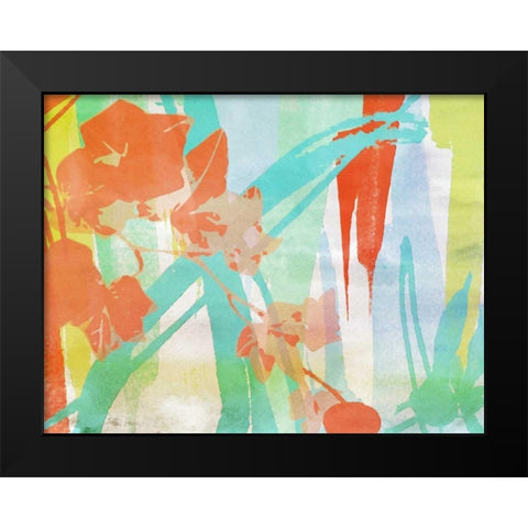 A Leaf Was Born I Black Modern Wood Framed Art Print by Orlov, Irena