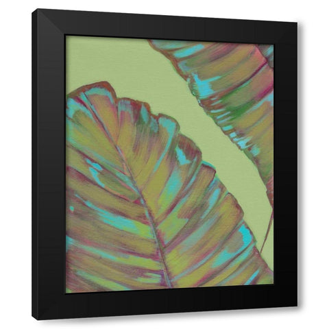 Kona Garden I Black Modern Wood Framed Art Print by Fuchs, Jodi
