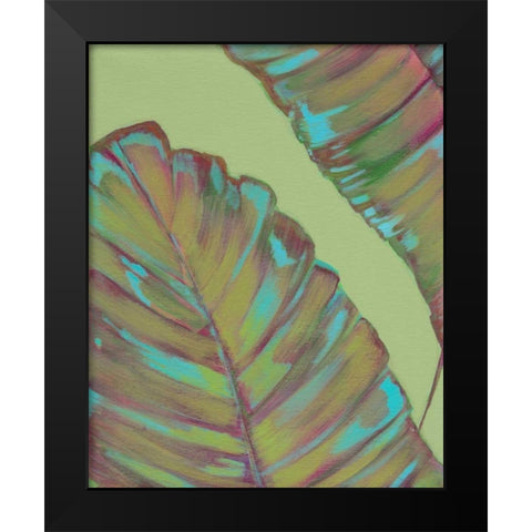 Kona Garden I Black Modern Wood Framed Art Print by Fuchs, Jodi