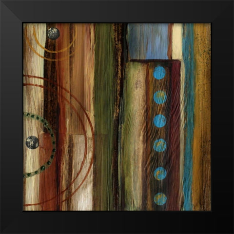 Spice Impressions III Black Modern Wood Framed Art Print by Orlov, Irena