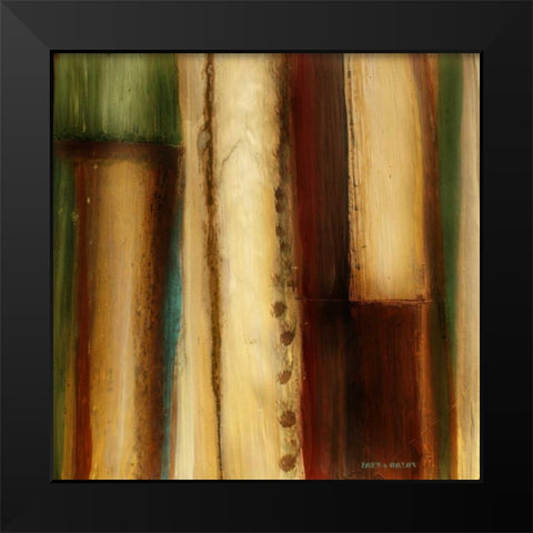 Spice Impressions V Black Modern Wood Framed Art Print by Orlov, Irena