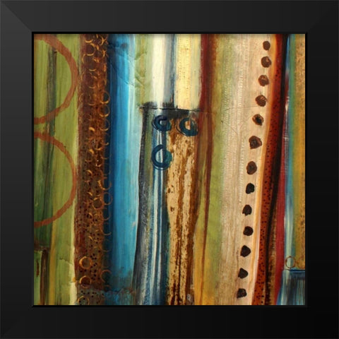 Spice Impressions VIII Black Modern Wood Framed Art Print by Orlov, Irena