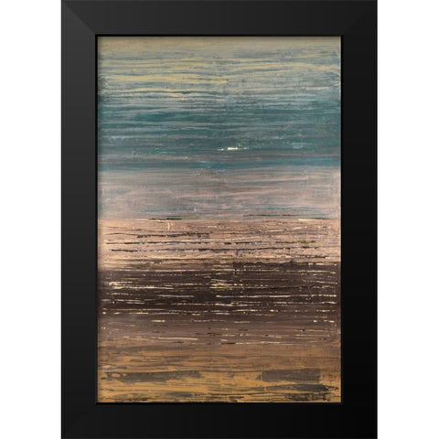 Easy Reflections I Black Modern Wood Framed Art Print by Avondet, Natalie