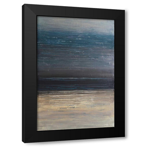 Easy Reflections II Black Modern Wood Framed Art Print with Double Matting by Avondet, Natalie