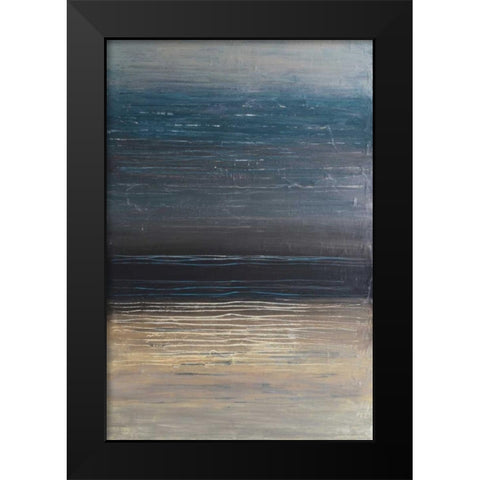 Easy Reflections II Black Modern Wood Framed Art Print by Avondet, Natalie