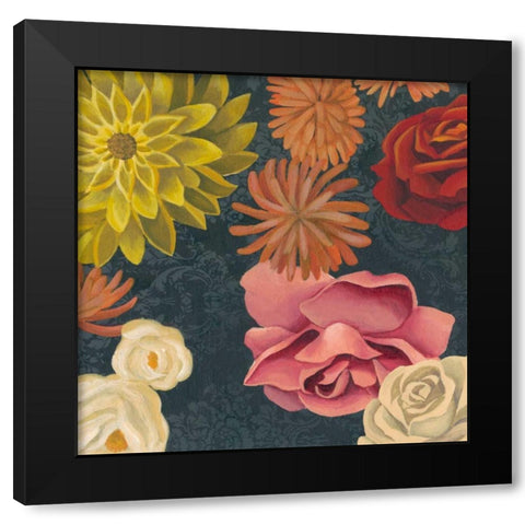 Flor de Luz III Black Modern Wood Framed Art Print with Double Matting by Popp, Grace