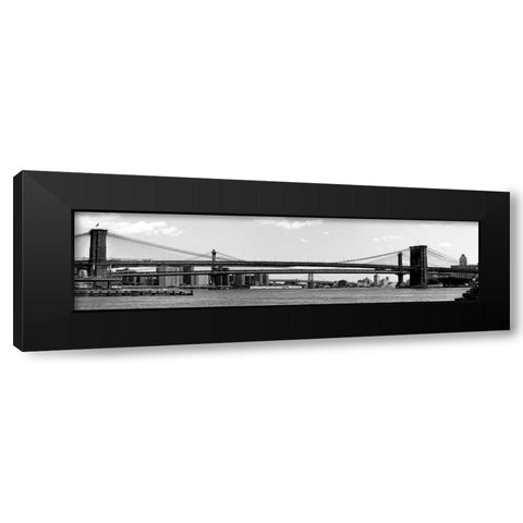 NY Scenes IV Black Modern Wood Framed Art Print by Pica, Jeff