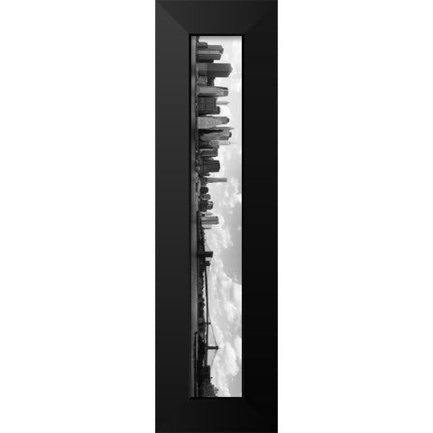 NY Scenes V Black Modern Wood Framed Art Print by Pica, Jeff