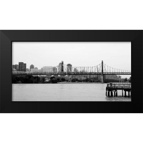 NY Scenes VI Black Modern Wood Framed Art Print by Pica, Jeff