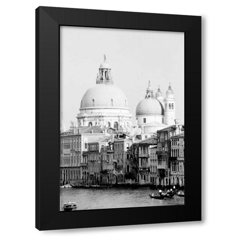 Venice Scenes IV Black Modern Wood Framed Art Print by Pica, Jeff