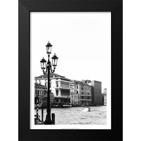 Venice Scenes VI Black Modern Wood Framed Art Print by Pica, Jeff