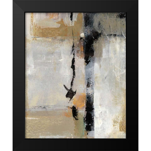 Gesture I Black Modern Wood Framed Art Print by OToole, Tim