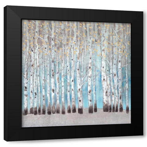 Into the Forest I Black Modern Wood Framed Art Print by OToole, Tim