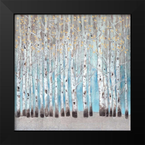 Into the Forest I Black Modern Wood Framed Art Print by OToole, Tim