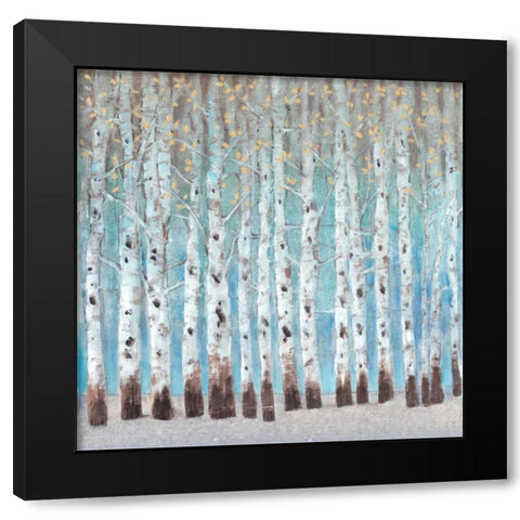 Into the Forest II Black Modern Wood Framed Art Print by OToole, Tim