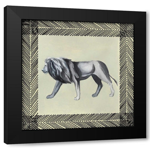 Wild Safari I Black Modern Wood Framed Art Print by Popp, Grace