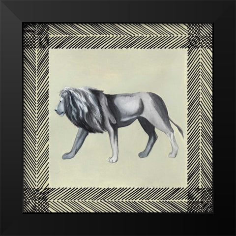 Wild Safari I Black Modern Wood Framed Art Print by Popp, Grace