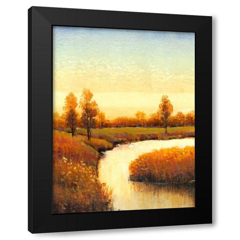 Spring Water I Black Modern Wood Framed Art Print by OToole, Tim