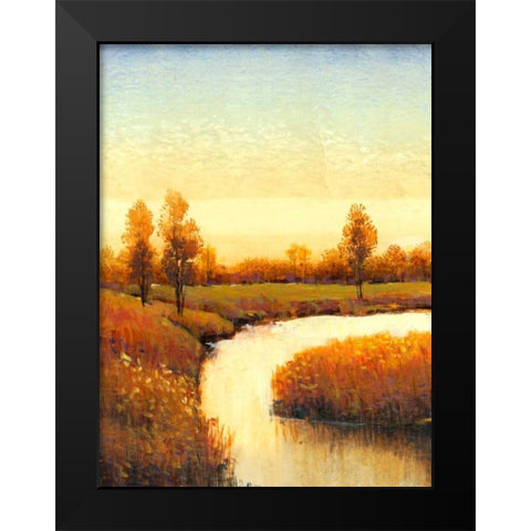 Spring Water I Black Modern Wood Framed Art Print by OToole, Tim