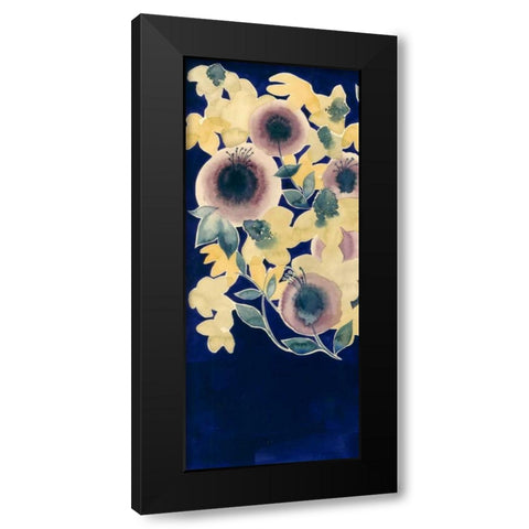 Botanical Gale I Black Modern Wood Framed Art Print with Double Matting by Popp, Grace