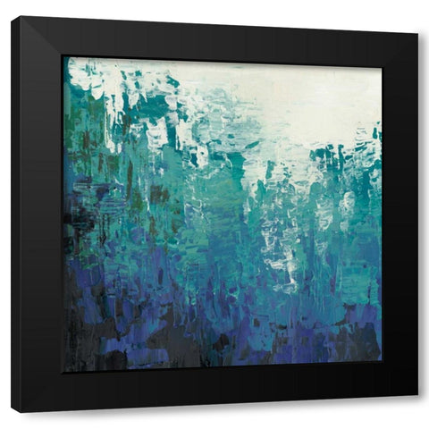 Sea Caverns I Black Modern Wood Framed Art Print with Double Matting by Popp, Grace