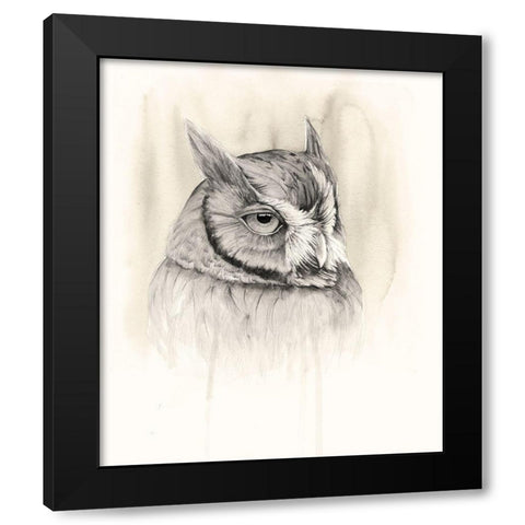 Timberland Animals IV Black Modern Wood Framed Art Print with Double Matting by Popp, Grace