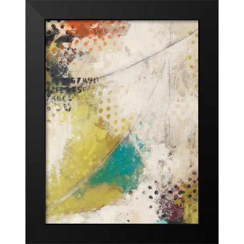 Countdown I Black Modern Wood Framed Art Print by Vess, June Erica