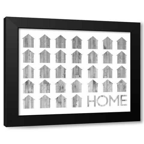 Simply Family Collection A Black Modern Wood Framed Art Print with Double Matting by Popp, Grace