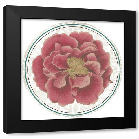 Musical Paris Collection E Black Modern Wood Framed Art Print by Jennifer Goldberger