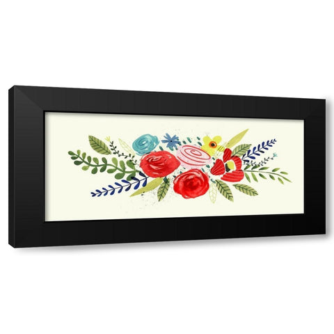 Fridas Dream Collection D Black Modern Wood Framed Art Print with Double Matting by Borges, Victoria