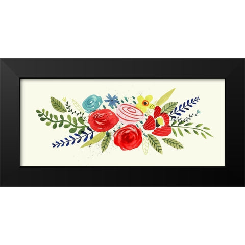 Fridas Dream Collection D Black Modern Wood Framed Art Print by Borges, Victoria