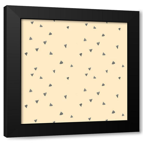 Simple Succulent Collection F Black Modern Wood Framed Art Print by Vess, June Erica