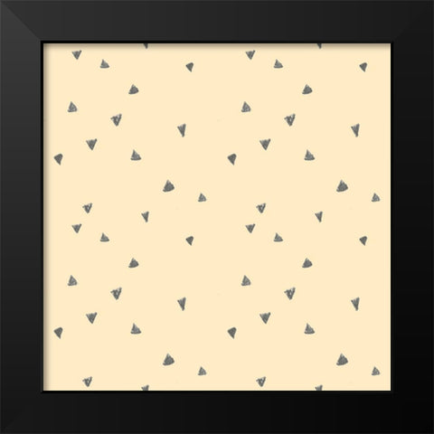 Simple Succulent Collection F Black Modern Wood Framed Art Print by Vess, June Erica