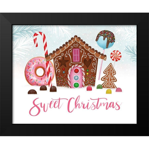 Sweet Holidays Collection A Black Modern Wood Framed Art Print by Borges, Victoria