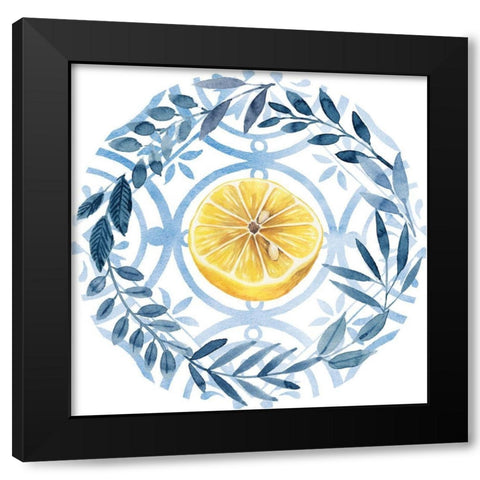 Citrus Sayings Collection C Black Modern Wood Framed Art Print by Popp, Grace
