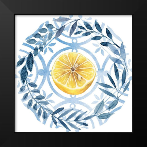Citrus Sayings Collection C Black Modern Wood Framed Art Print by Popp, Grace